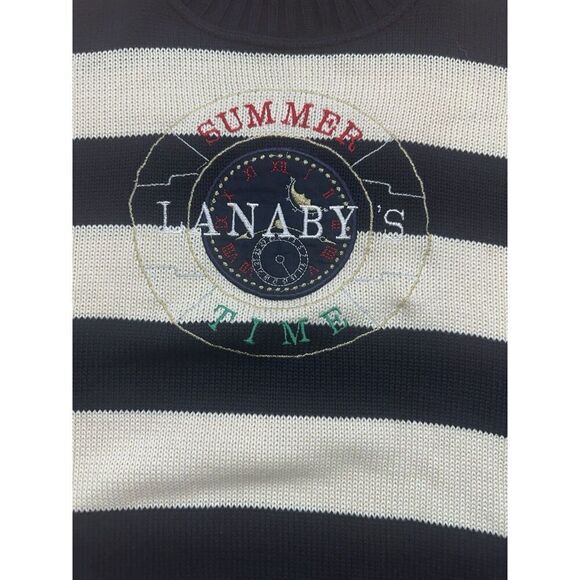 Lanaby’s Fashion Chunky Sweater Summer Time Marine Boat Large Chunky Knit - Picture 2 of 6